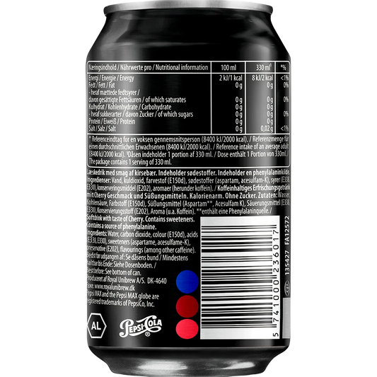 Pepsi Max Cherry
