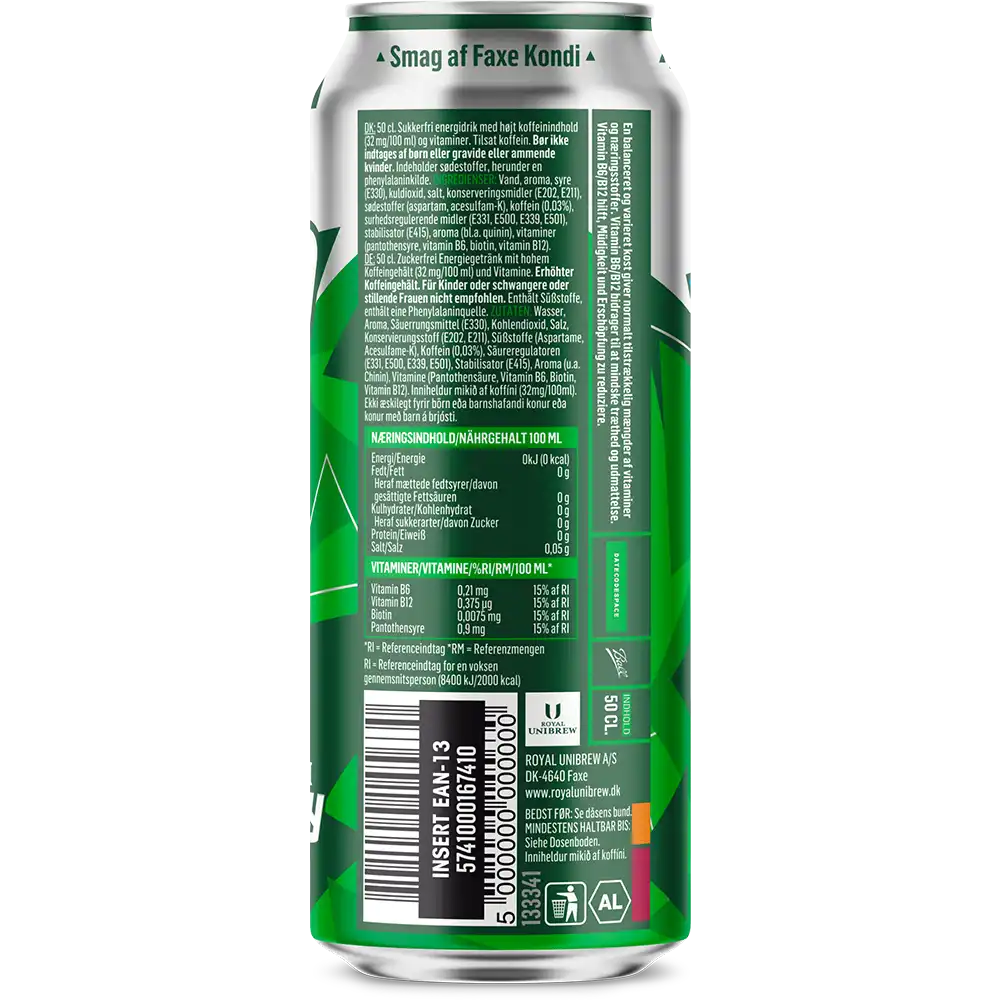 Faxe Kondi Energy Original 0 Kalorien