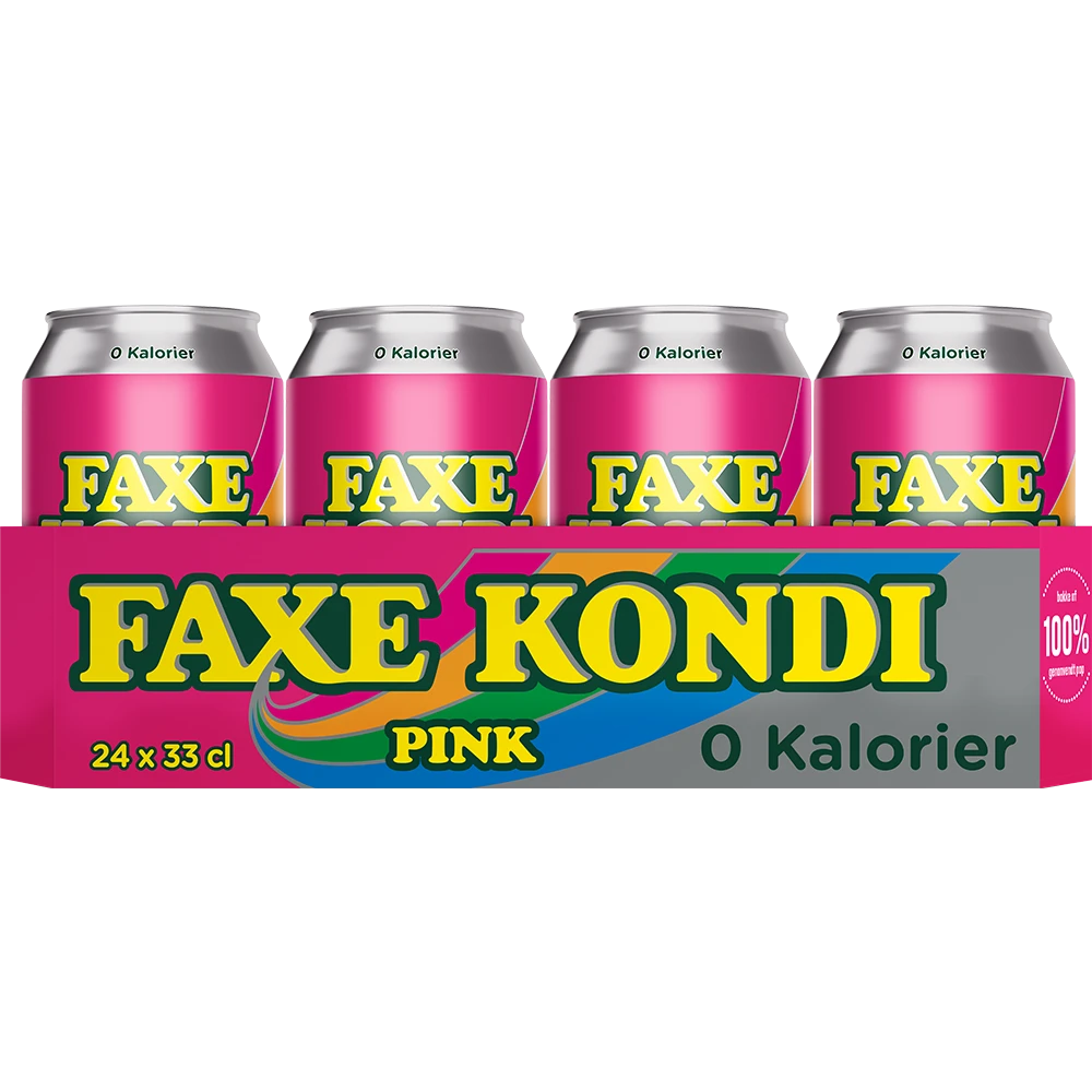 Faxe Kondi Pink 0 Kalorier
