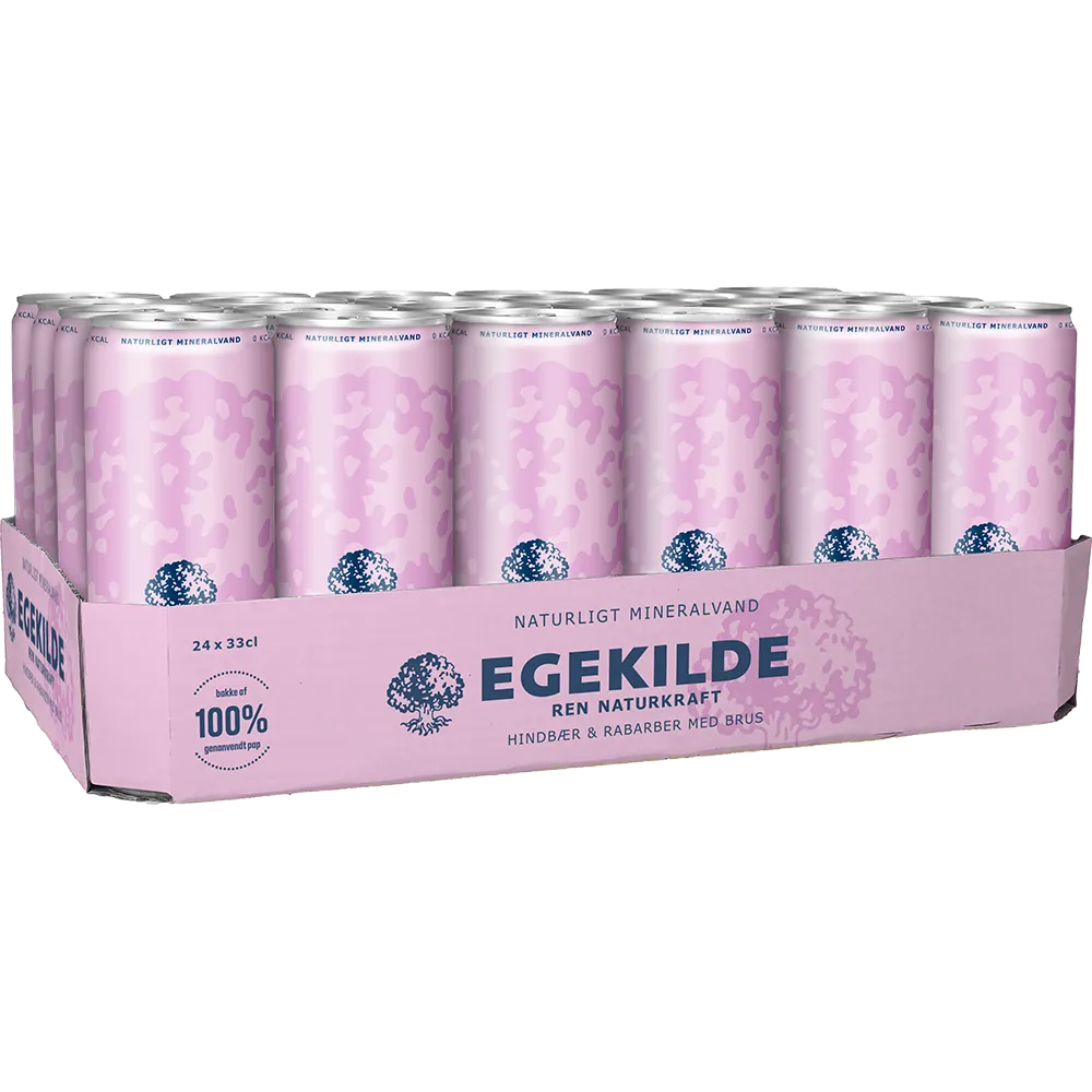 Egekilde Hindbær Rabarber