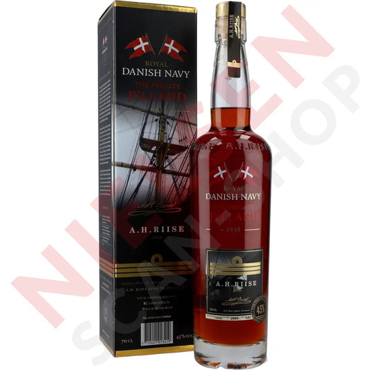 A.H. Riise Danish 'Navy Strength' Rum Geschenkbox 55% 0,7 ltr. - AllSpirits