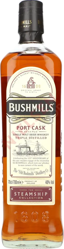 Bushmills Steamship Port Cask Spiritus