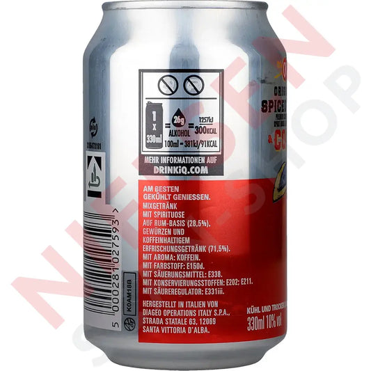 Captain Morgan Premix Spiced Gold & Cola Spiritus