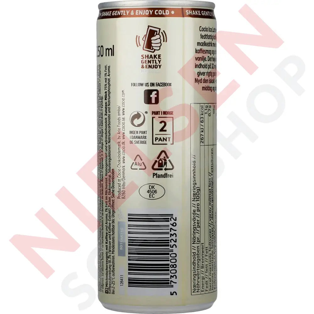 Cocio Ice Latte Milk - Vanilla Softdrinks & Energydrinks