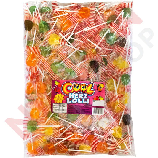 Cool Herz-Lolli-Mix Slik & Dagligvarer