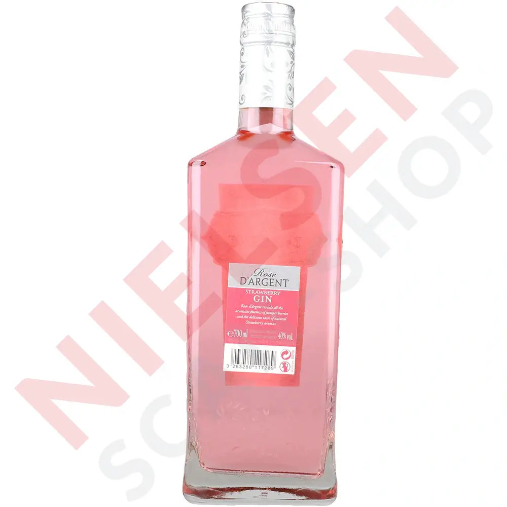 D’argent Rose Pink Strawberry Gin Spiritus