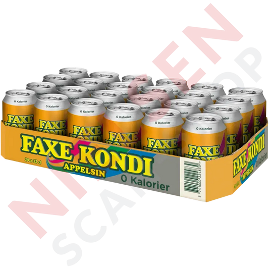 Faxe Kondi Appelsin Free Softdrinks & Energydrinks