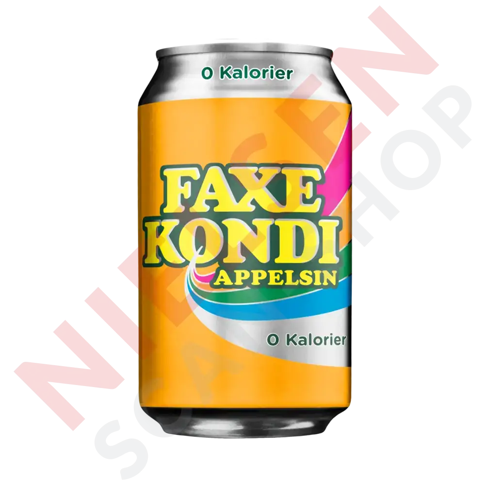 Faxe Kondi Appelsin Free Softdrinks & Energydrinks