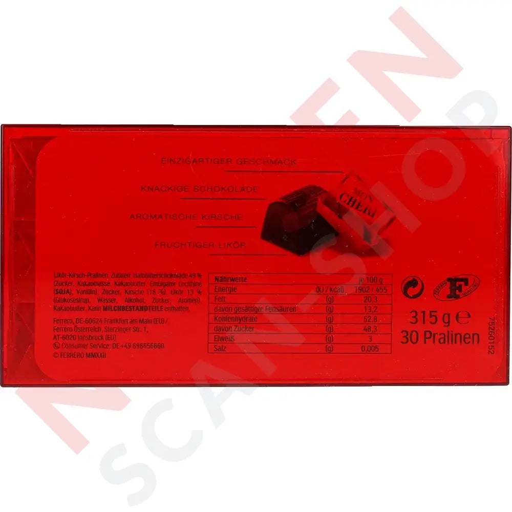 Ferrero Mon Chéri 315G Slik & Dagligvarer