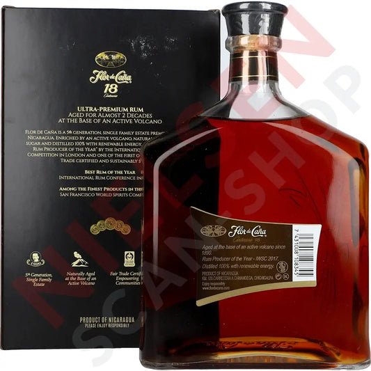 Flor De Caña Centenario Gold 18Y Spiritus