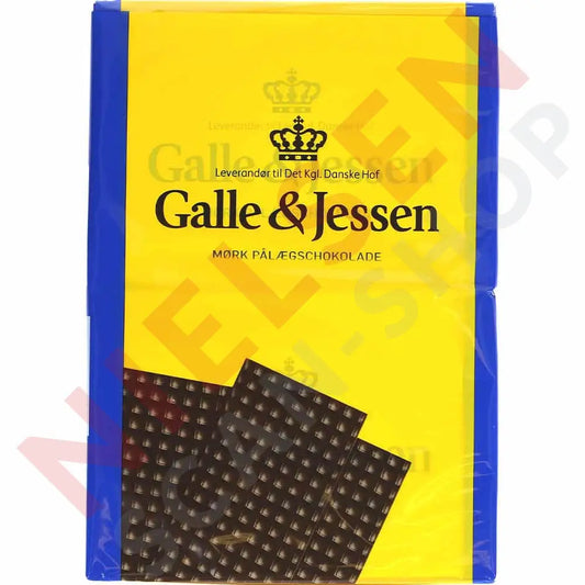 Galle & Jessen Mørk Pålægschokolade Slik Dagligvarer