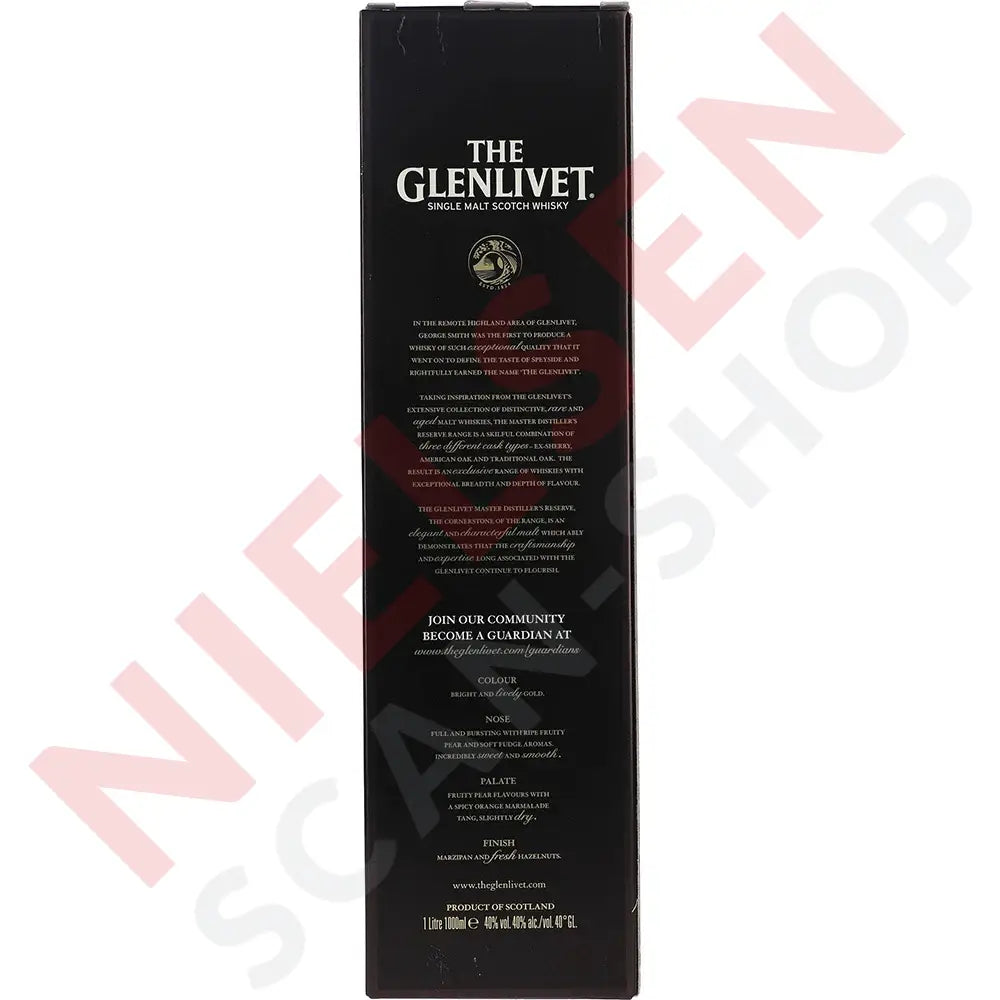Glenlivet Masters Distiller’s Reserve 12Y Spiritus