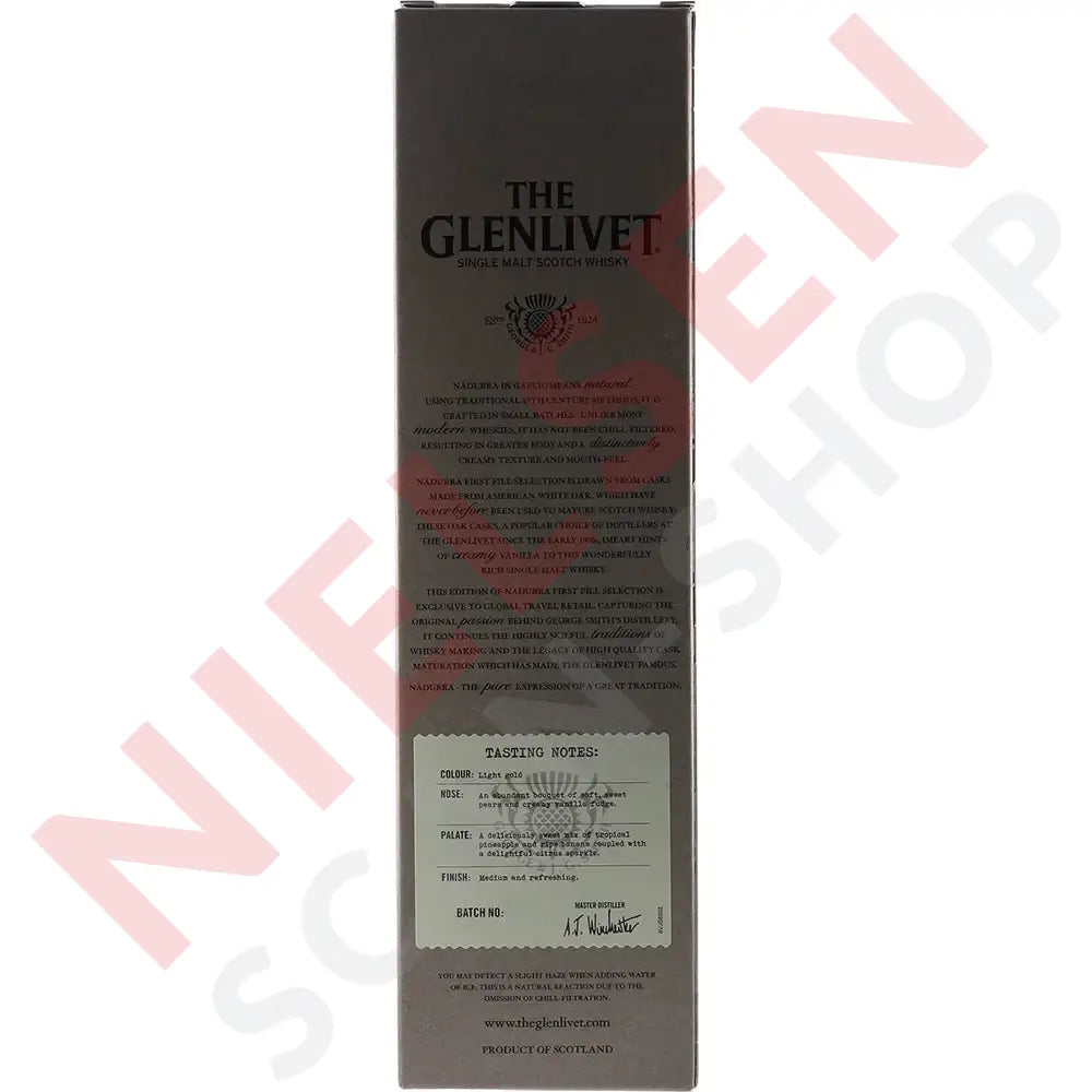 Glenlivet Nàdurra First Fill Spiritus