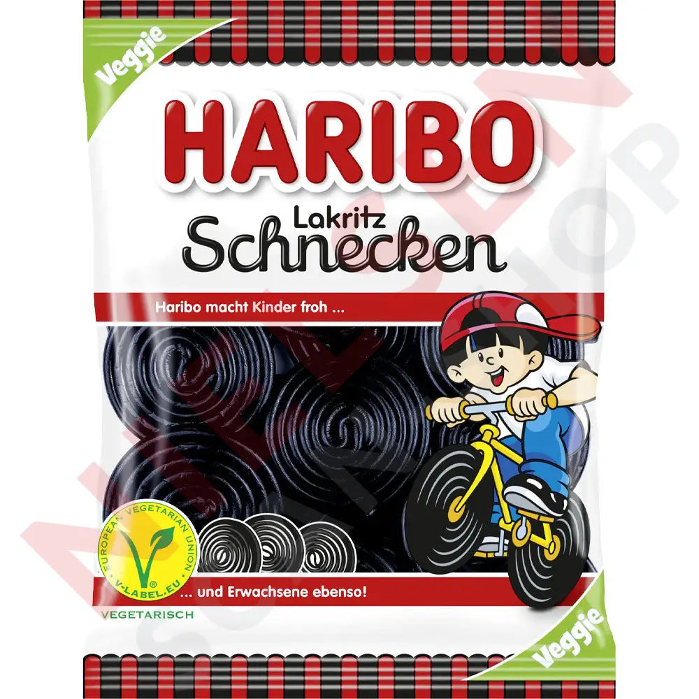 Haribo De Lakritz Schnecken Slik & Dagligvarer