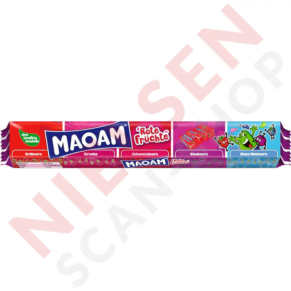 Haribo De Maoam Bloxx Wild Red Berries Slik & Dagligvarer