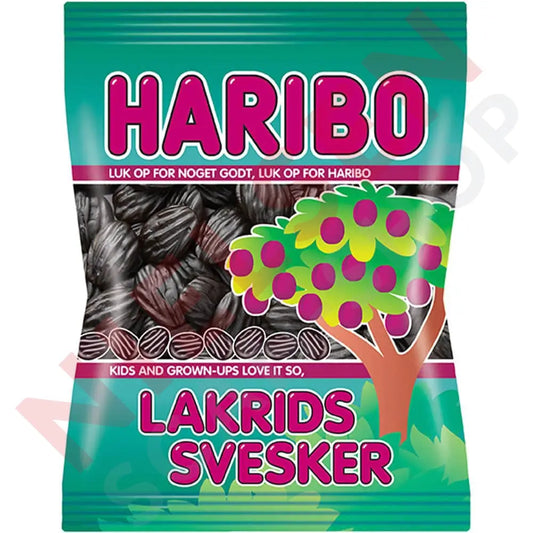 Haribo Dk Lakrids Svesker Slik & Dagligvarer