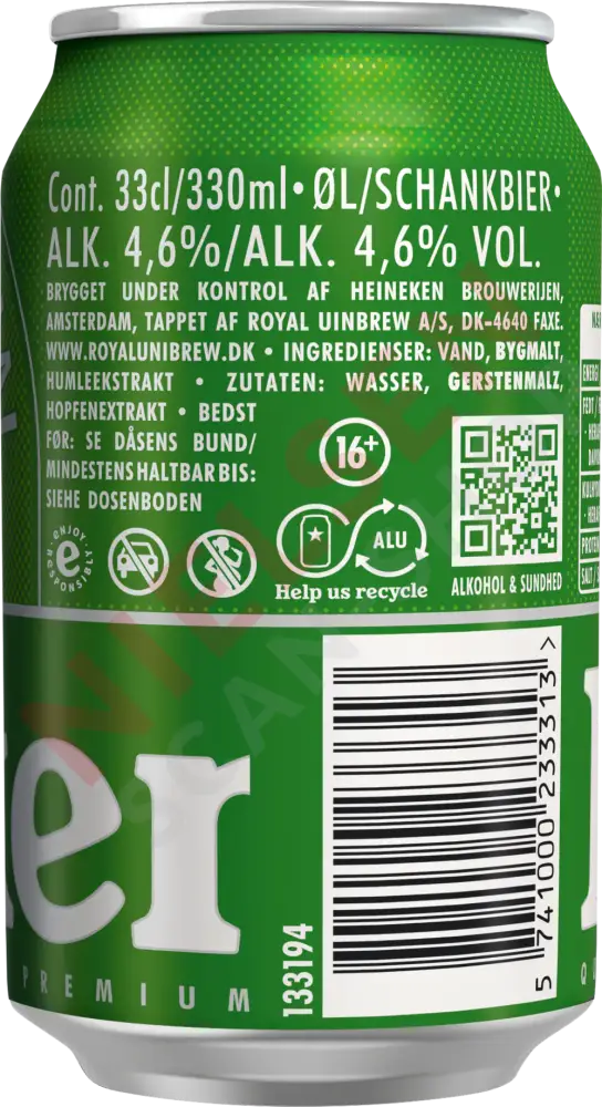 Heineken Premium Lager Øl & Cider