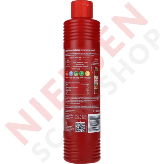 Hela Curry Gewürzketchup Leicht Scharf Slik & Dagligvarer
