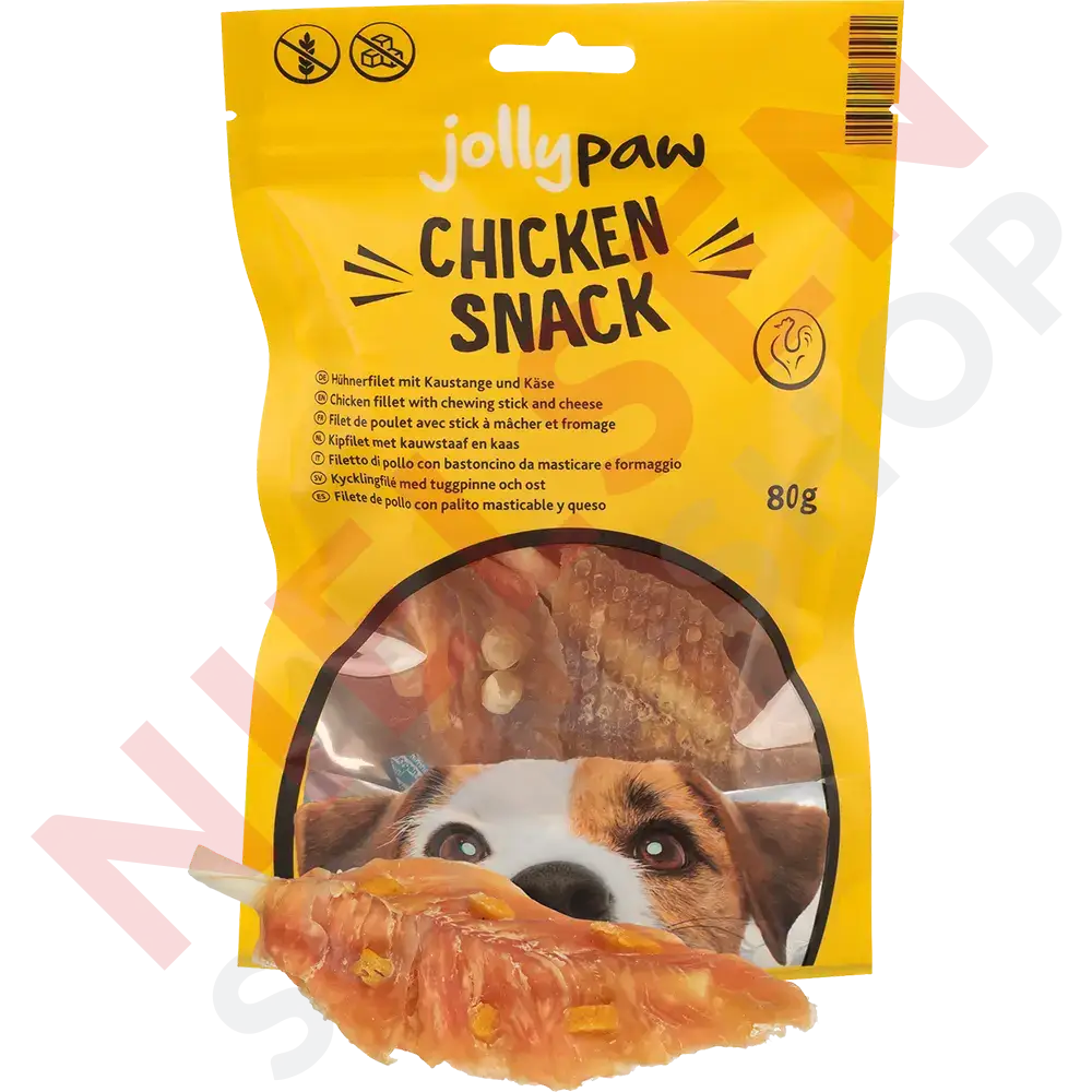 Jollypaw Chicken Snack Ohne Snackknochen Dyrefoder