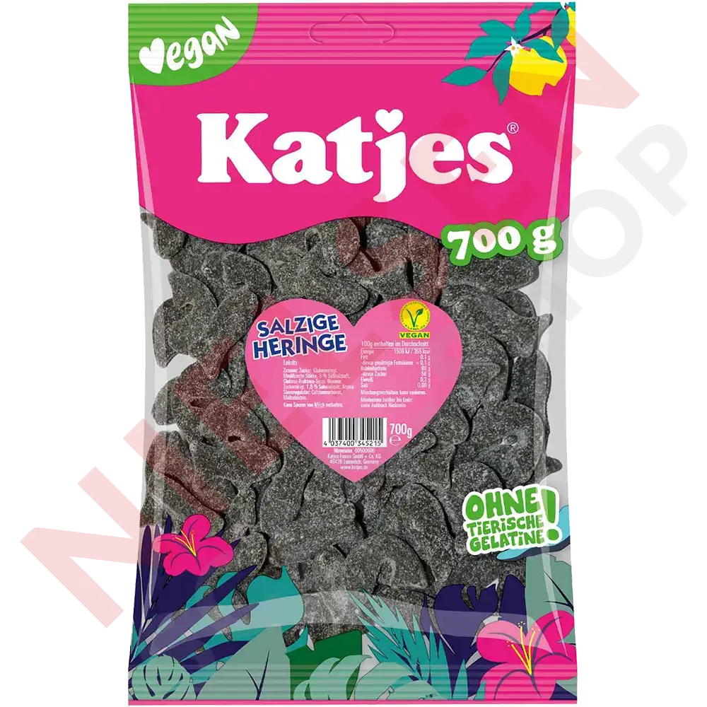Katjes Salzige Heringe Slik & Dagligvarer