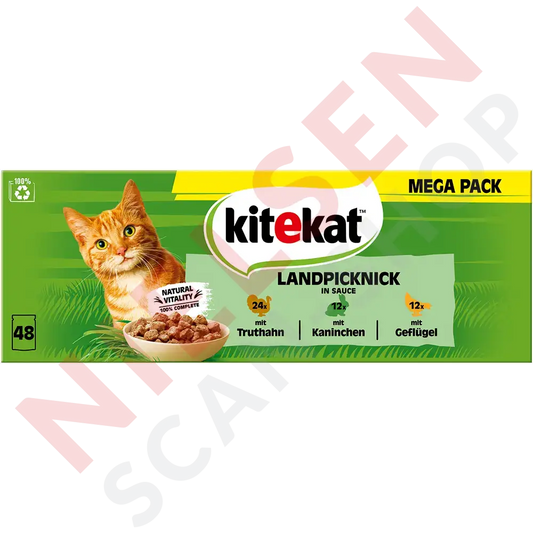 Kitekat Bunte Landpicknick In Sauce Dyrefoder