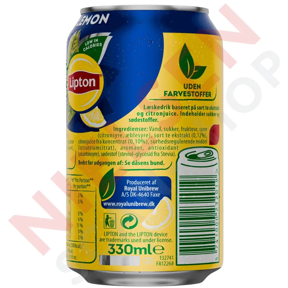 Lipton Ice Tea Lemon Softdrinks & Energydrinks