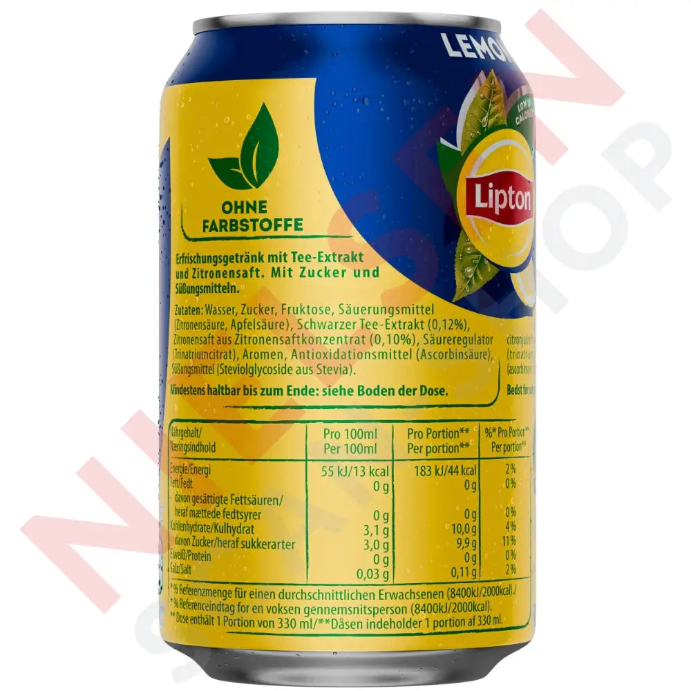 Lipton Ice Tea Lemon Softdrinks & Energydrinks
