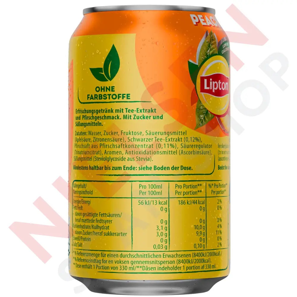 Lipton Peach Softdrinks & Energydrinks