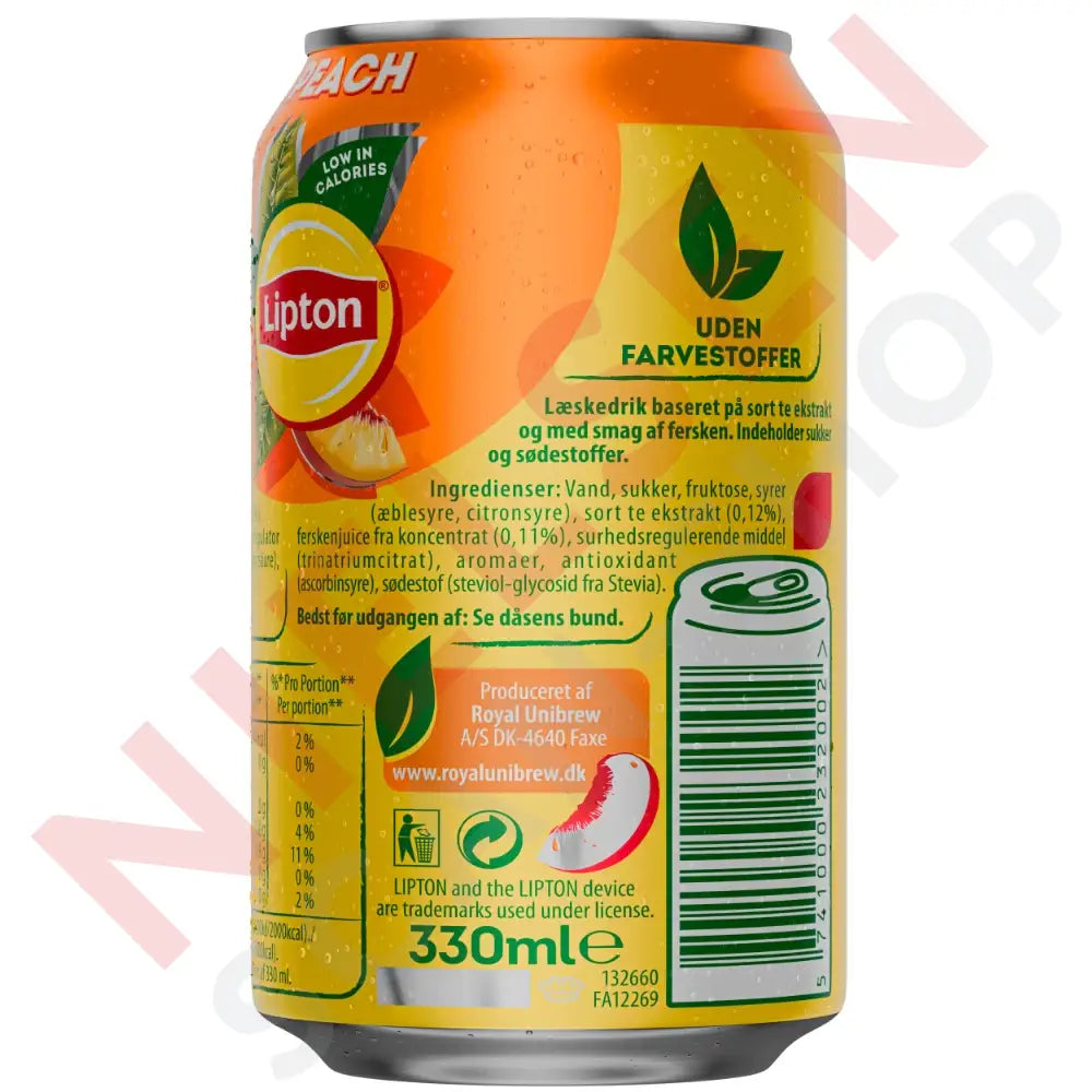 Lipton Peach Softdrinks & Energydrinks