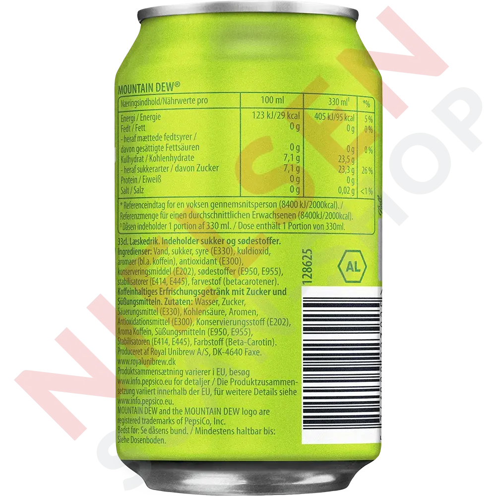 Mountain Dew Citrus Blast Softdrinks & Energydrinks