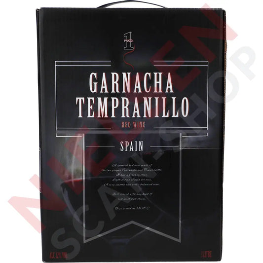 No.1 Red Wine Spain 12% 3 ltr. - AllSpirits