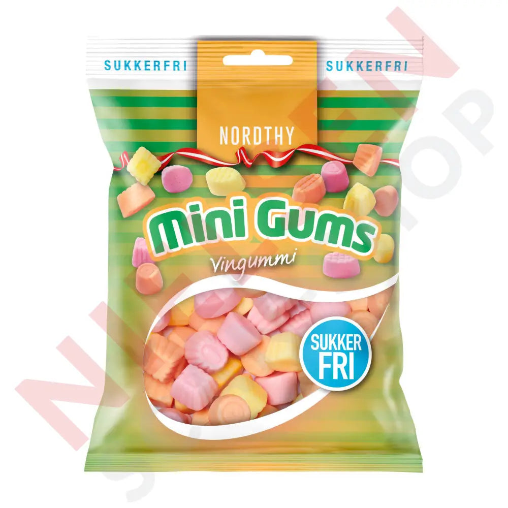 Nordthy Sukkerfri Mini Gums Slik & Dagligvarer
