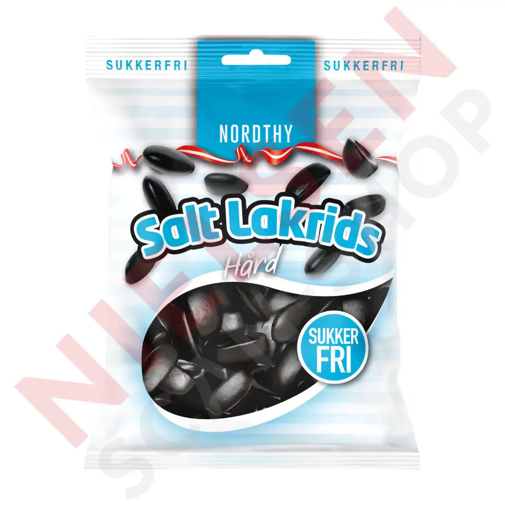 Nordthy Sukkerfri Salt Lakrids Slik & Dagligvarer