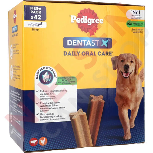 Pedigree Dentastix Mp Für Große Hunde 42Er Dyrefoder