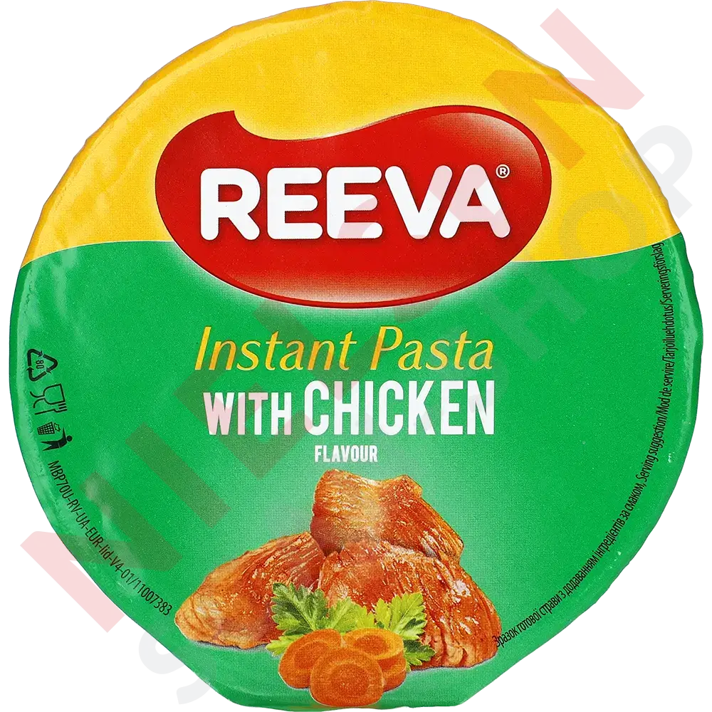 Reeva Big Bowl Instant Nudler Vegetable Slik & Dagligvarer
