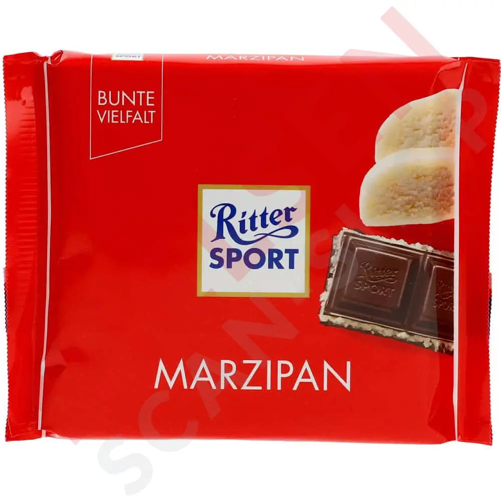Ritter Sport Bv Marzipan Slik & Dagligvarer