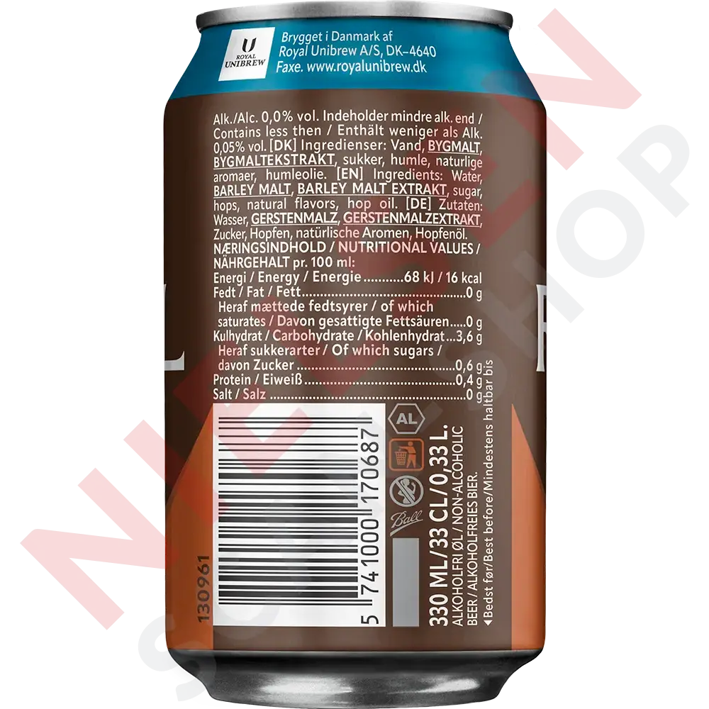 Royal Classic 0 0% Alkoholfri Øl & Cider