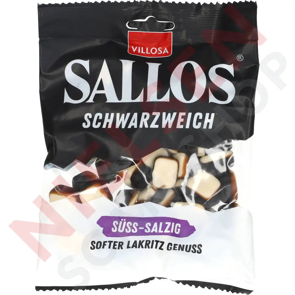 Sallos Schwarzweich Süß-Salzig Slik & Dagligvarer