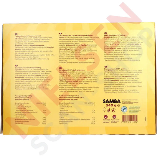 Samba Mega Cocos 540G Slik & Dagligvarer