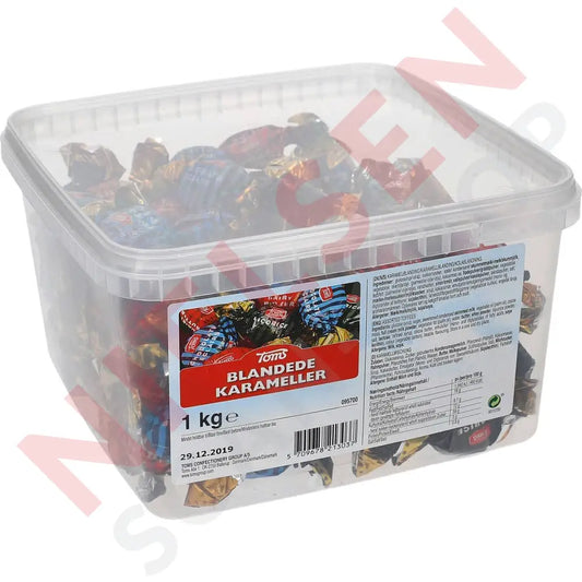 Toms Blandede Karameller Slik & Dagligvarer
