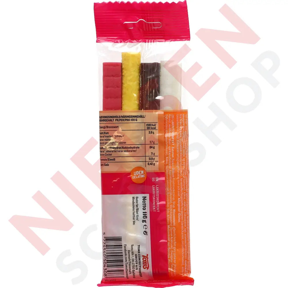 Toms Go’e Staenger Konfekt Mix 4Er Slik & Dagligvarer