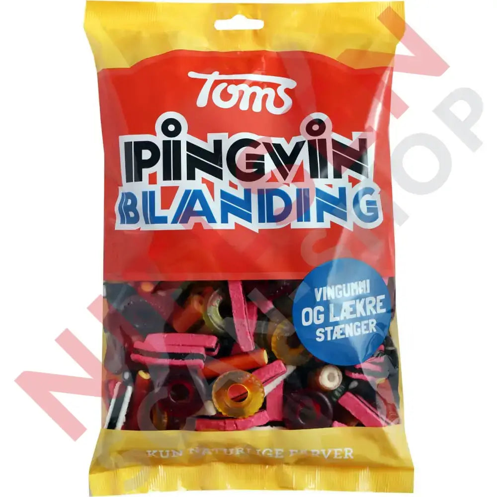 Toms Slikposer Pingvin Blanding Slik & Dagligvarer