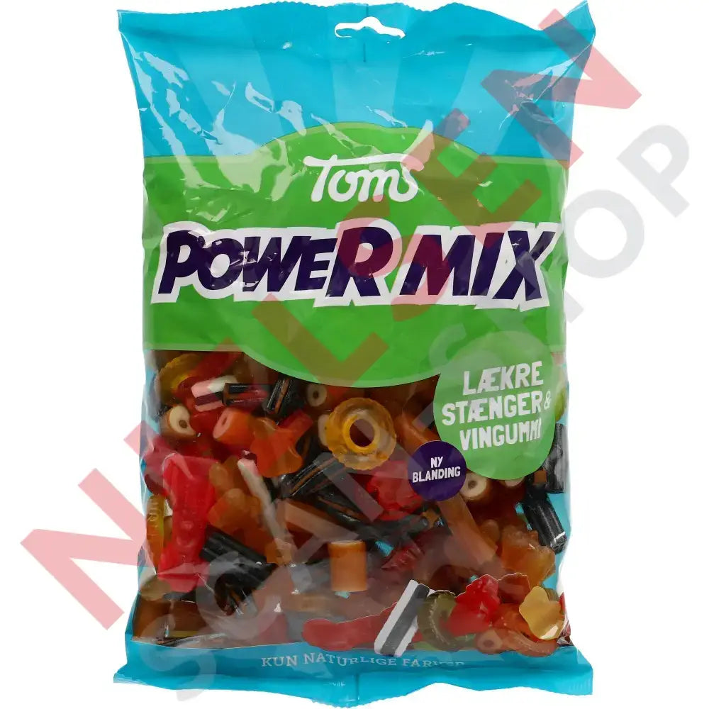 Toms Slikposer Power Mix Slik & Dagligvarer