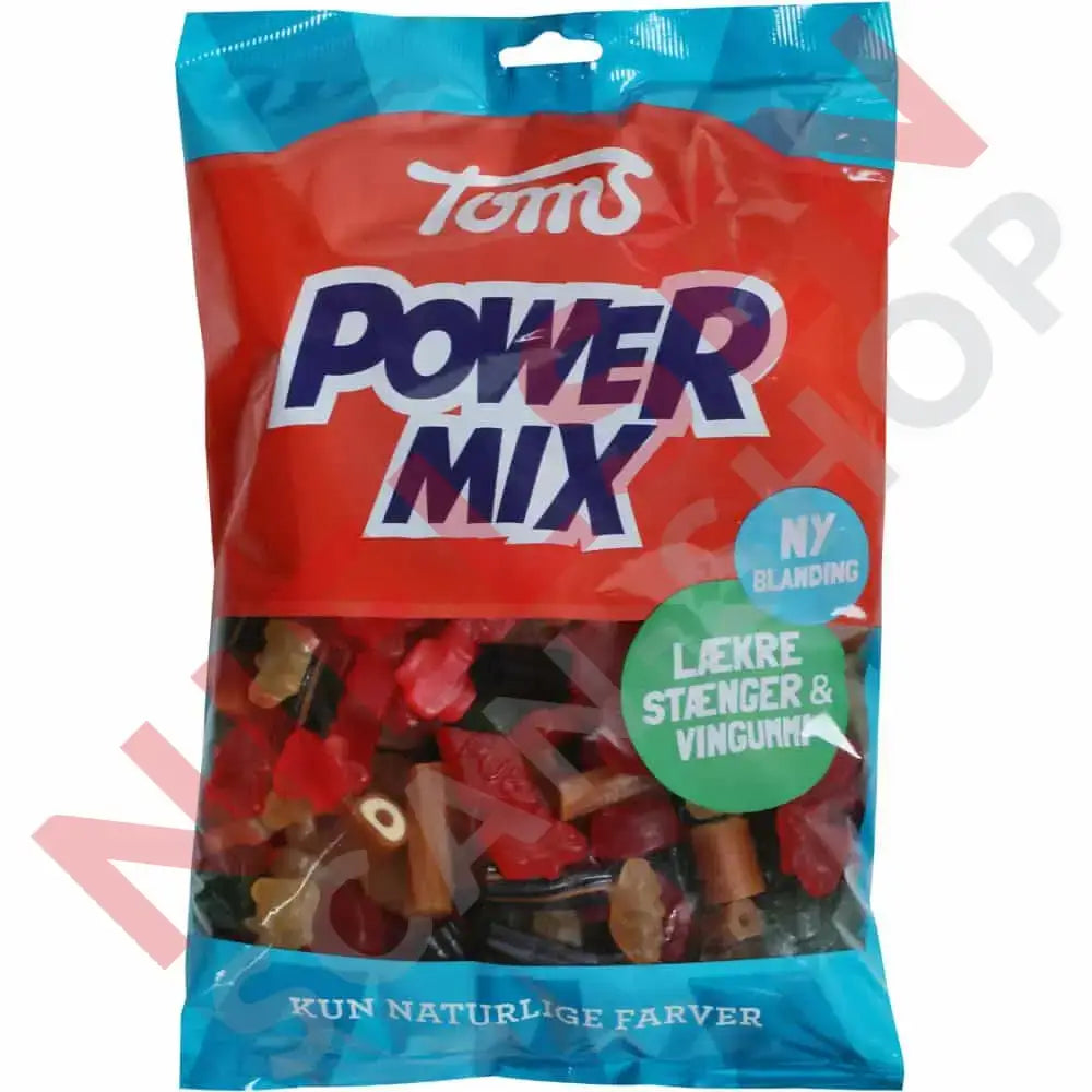 Toms Slikposer Power Mix Slik & Dagligvarer