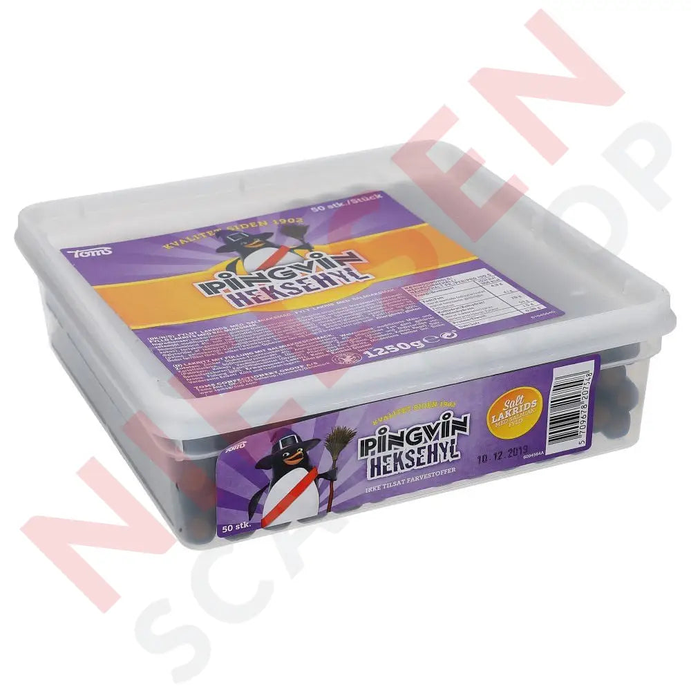 Pingvin Heksehyl Stang 50 st. 1,25 kg - AllSpirits