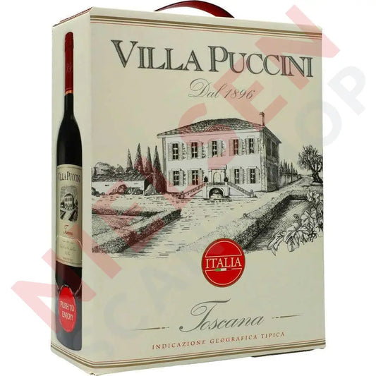 Villa Puccini Oak Aged Red Wine Vin