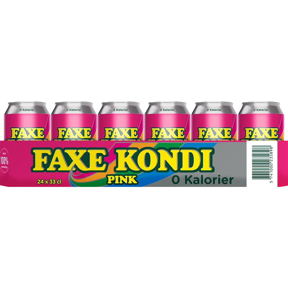 Faxe Kondi Pink 0 Kalorier