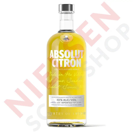 Absolut Citron 40% 1 ltr. - AllSpirits