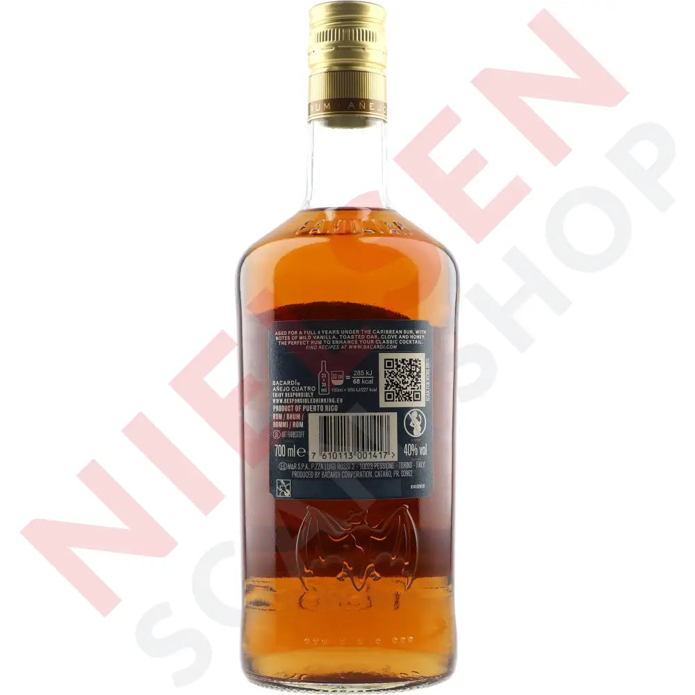 Bacardi Añejo 4 Spiritus