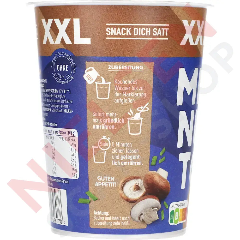 Birkel Minuto Xxl Pilz-Rahm-Topf 78G Slik & Dagligvarer